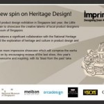 Imprints: Designing from Memories - Designers Showcase