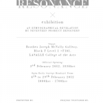 Resonance exhibition